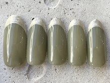 フリークネイル(FREAK Nail)/バイカラーフレンチ ¥9000