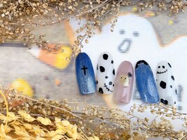 ハロウィンネイル