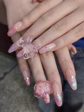 アヤネイルズ アンド アイラッシュ(AYA NAILZ.＆Eyelash)/デカリボンパーツ♪