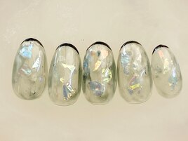 クリアフレンチネイル