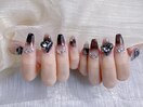 黒ハートグラデ♪【錦糸町】