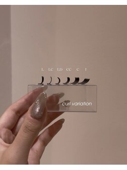 アイラッシュシエル バイ ナチュラル(Eyelash Ciel by Natural)/curl variation