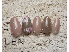 手描きフラワー【B】