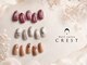 クレスト(CREST)の写真/上品シンプル～季節感デザインまで◎店内サンプルから選べるネイル♪[ワンカラー/シンプルネイル]