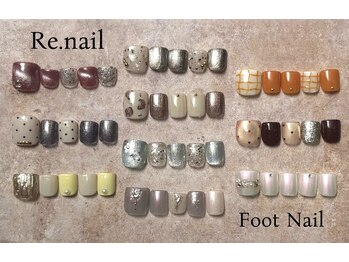 リーネイル 薬院店(Re.nail)の写真/一人一人の時間を大切にした丁寧なケアと施術で持ちも◎足も指先を美しく仕上げます♪