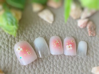 ネイルアンドアイラッシュ ブレス エスパル山形本店(BLESS)/ふんわりチークFlower*