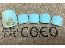 セレクトネイル ココ 秦野店(SELECT NAIL COCO)/フット 縦グラ