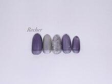 ネイルサロンリシェ 烏丸御池(Recher)/結晶 実際はもっとキラキラ☆