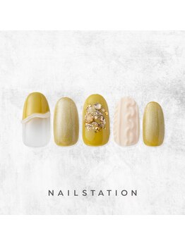 ネイルステーション ルミネ新宿1店(NAIL STATION)/ニュアンスネイル／パラジェル