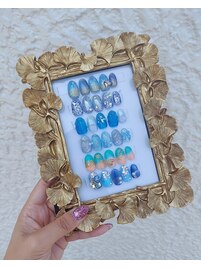 blueネイル