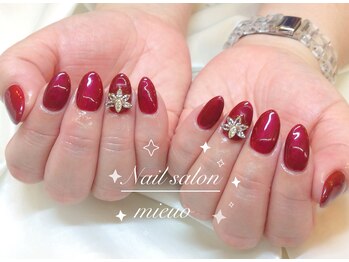 ミューオ(MIEUO)/ハンドワンカラー＋3Dストーン