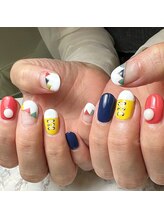 リアン(lien)/定額トレンドb運動会ネイル