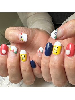 リアン(lien)/定額トレンドb運動会ネイル