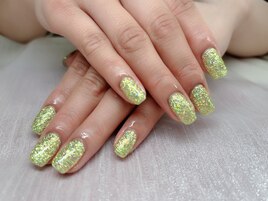 ワンカラーラメ