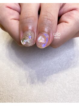 ウロネイルズ(ulo nails)/パーツアート ハートネイル