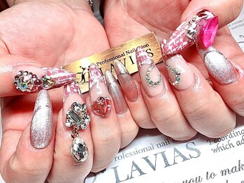 プロフェッショナル ネイルサロン ラヴィアス(LAVIAS)の写真/《付替オフ全員無料》スカルプ派から絶大な人気◎高リピート率の高技術サロン!!イベント向けもお任せ★