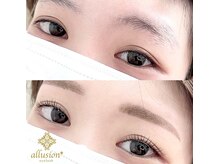 アリュージョン 上大岡店/眉毛スタイリング×まつげパーマ