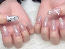 リモア 三河安城店(Re:more)/ジェルワンカラー+痛ネイル