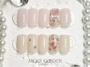 エンジェルガーデン 青山店(Angelgarden)/薔薇ネイル