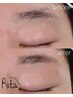 【再来様】目元の印象劇的変化　アイブロウWAX脱毛　¥5500