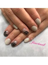 ファッシネイル(fascinail)/ナチュラルレースネイル