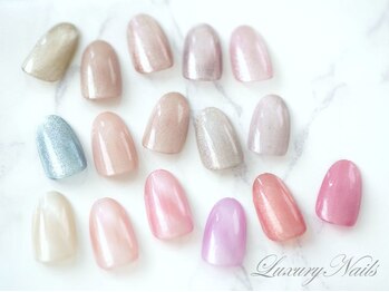 ラグジュアリーネイルズ アカバネ(Luxury Nails Akabane)/うるうる*マグネットNail