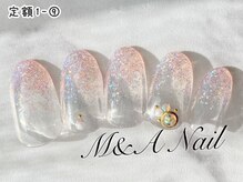 エムアンドエーネイル 横須賀店(M&A NAIL)/Hand ジェル定額1-9