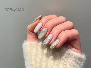 ダブルオースリー バイ ネイル(003 by NAIL)の写真/《定額Scourse》はジェルネイルが初めての方にもおすすめ★オフィスOKのシンプルデザインもお任せ下さい！