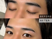 ミレボ 心斎橋(ME.REBO)/眉waxで垂れ眉解消#心斎橋#難波