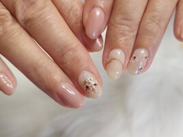 ＊押し花 お客様ネイル＊