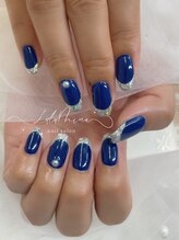 ルルミーナ(Lulu Mina)/～ガラスフレンチネイル～