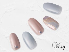 透明感上品サマーネイル