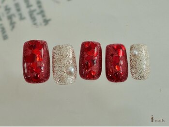 バレンタインハートラメ¥9480