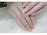【Hand/自爪】スキニーフレンチ+ベース1色 ¥5480/¥4980