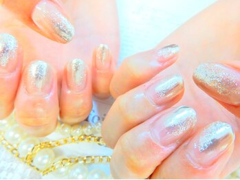 ドルチェネイル(Dolce.Nail)/【ぬりかけミラーコース】