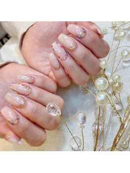 リーネイル(Rii NAIL)/押し花