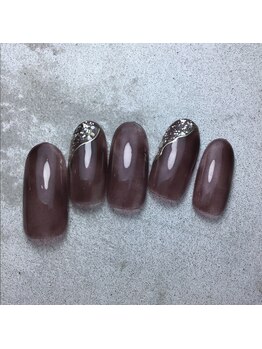 ネイルサロンクリアヴィラ(nail salon clear villa)/simple design ¥7990