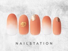 ネイルステーション アトレ川崎店(NAIL STATION)/シンプルネイル／パラジェル