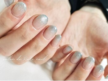 サロンドルリネイル(salon de Ruri nail)の写真/【うるうる感◎ 新色入荷★パラジェル/マグネットワンカラー¥8300】技術力×モチの良さも定評あり！