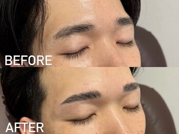 エムズアイブロウ 大阪京橋店(M’sアイブロウ)/メンズハリウッドブロウリフト