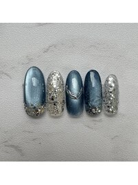 ネイビーマグネット