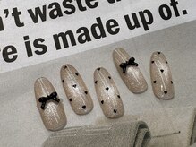 ネイルアヴァンス 京橋店(Nail AVANCE.)/マグネット×ドットネイル