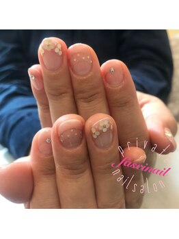 ホロフラワーネイル