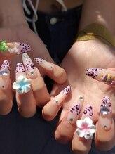 アヤネイルズ アンド アイラッシュ(AYA NAILZ.＆Eyelash)/y2kギャルネイル