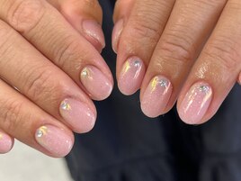 ピンクミラーグラデーション