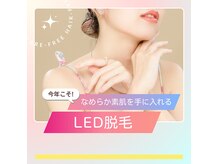 LED脱毛でふっくらお肌★メンズ キッズ◎顔全身VIO◎都度払い制