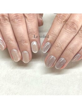 ル ソレイユ(Le soleil)/大人気マグネットネイルbyあやか