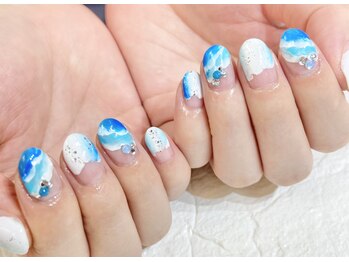 アリイネイルズ(ALII Nails)/波ネイル