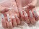 ミイネイル(Me nail)の写真/【心斎橋駅より徒歩1分】持ち込みデザインOK！長さ出しロングネイルで指を綺麗に魅せるデザインをご提案♪