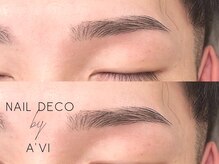 ネイルデコ(nail DECO)/メンズ眉毛スタイリング